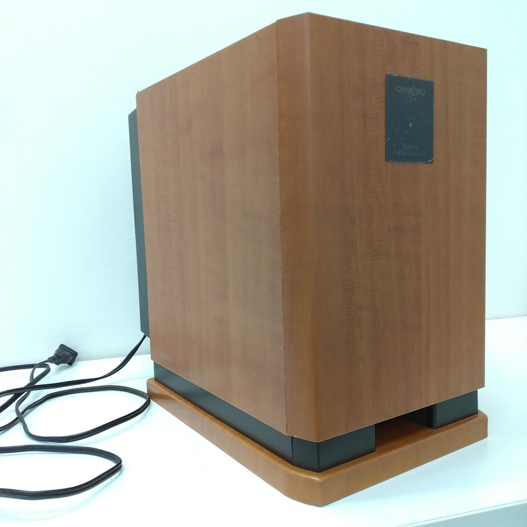 若《XAHBV》ONKYO　オンキョー　サブウーファー　SKW-10