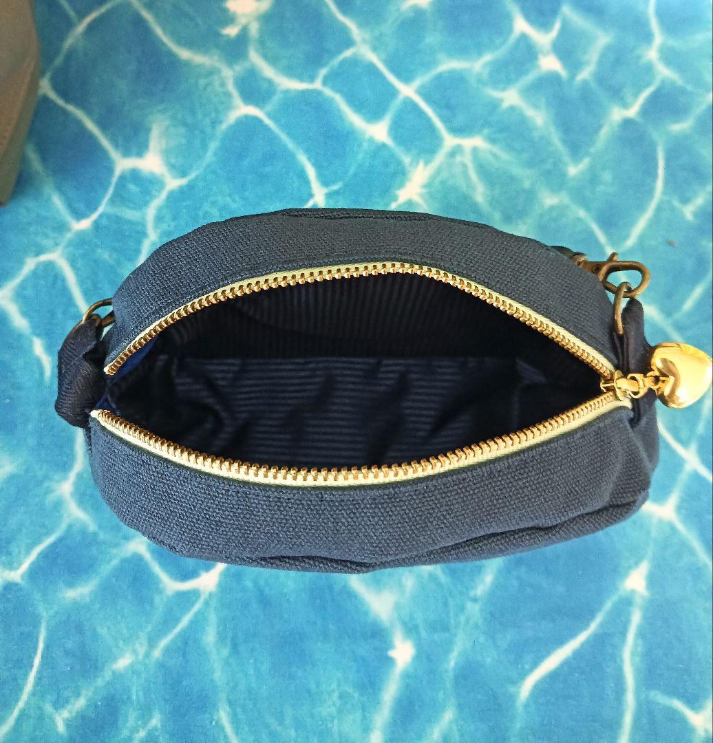 遮光器土偶　ショルダーバッグ　ポーチ　ハンドメイド　しゃこちゃん