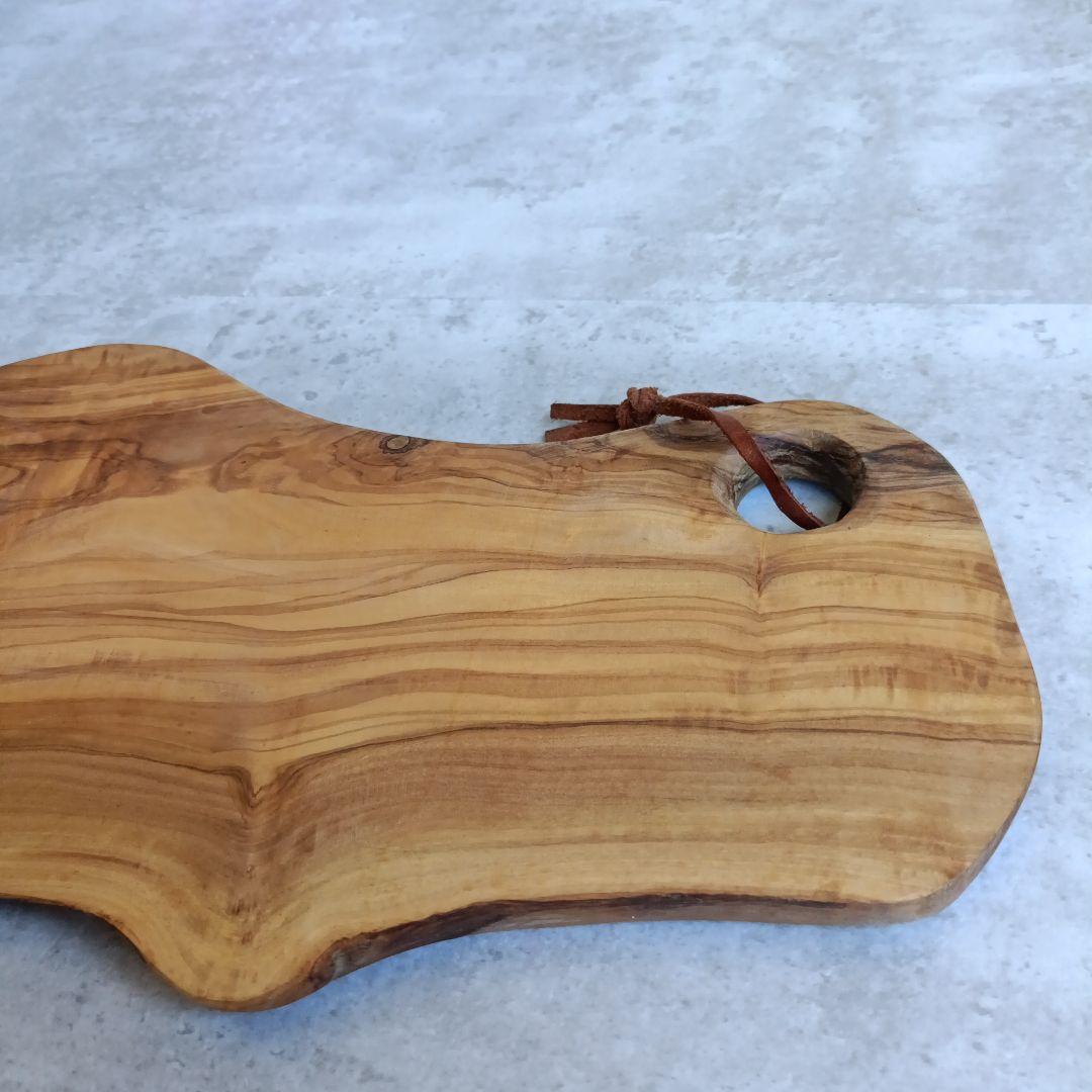 momoArte Legno カッティングボード オリーブウッ　38cm