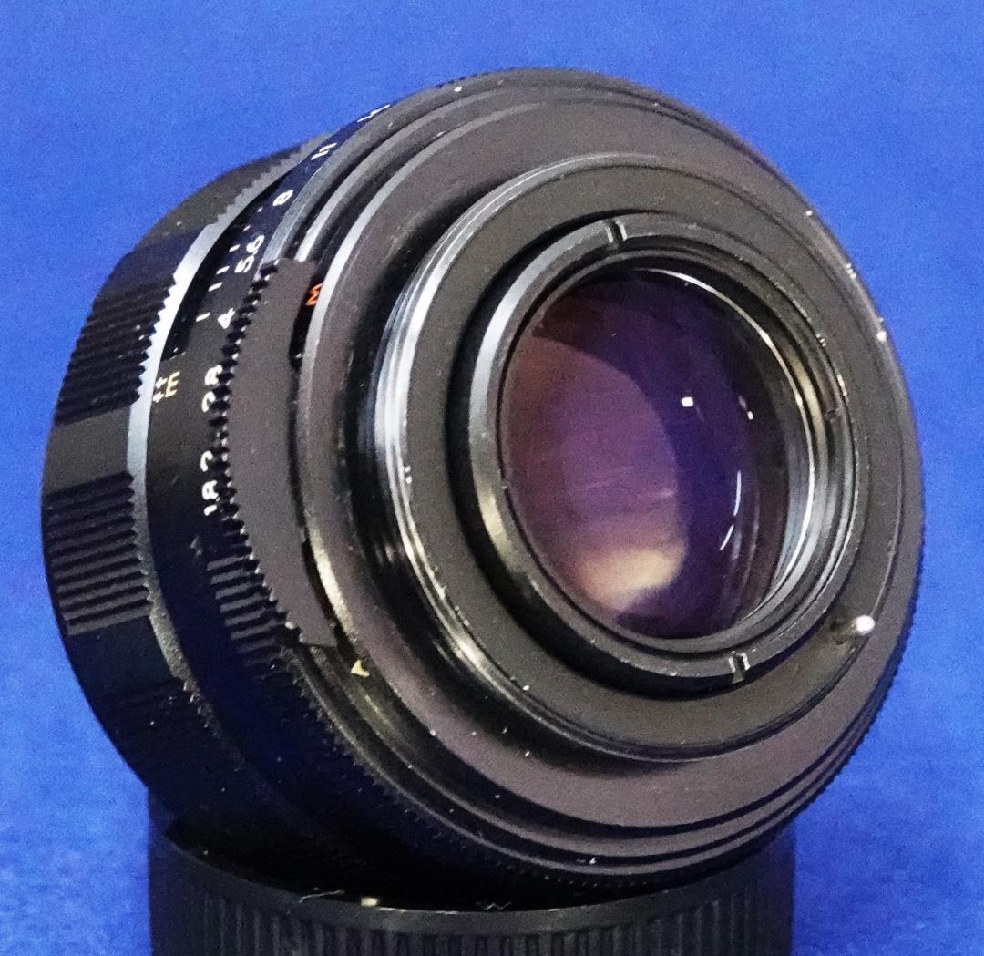 535534　絶品！美虹色フレア　後期型Auto-Takumar　F1.8/55