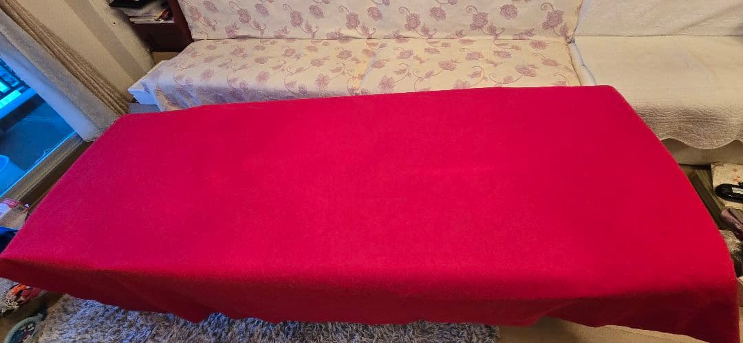 練習用琴 経年感あり、糸は張り替え前提で 音色はとても良い 付属品写真は琴二面分