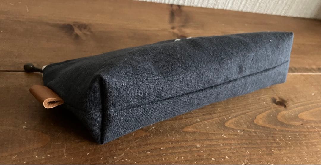 mugiさま専用 くったりぶどういろリネン シンプルペンポーチ 他2点