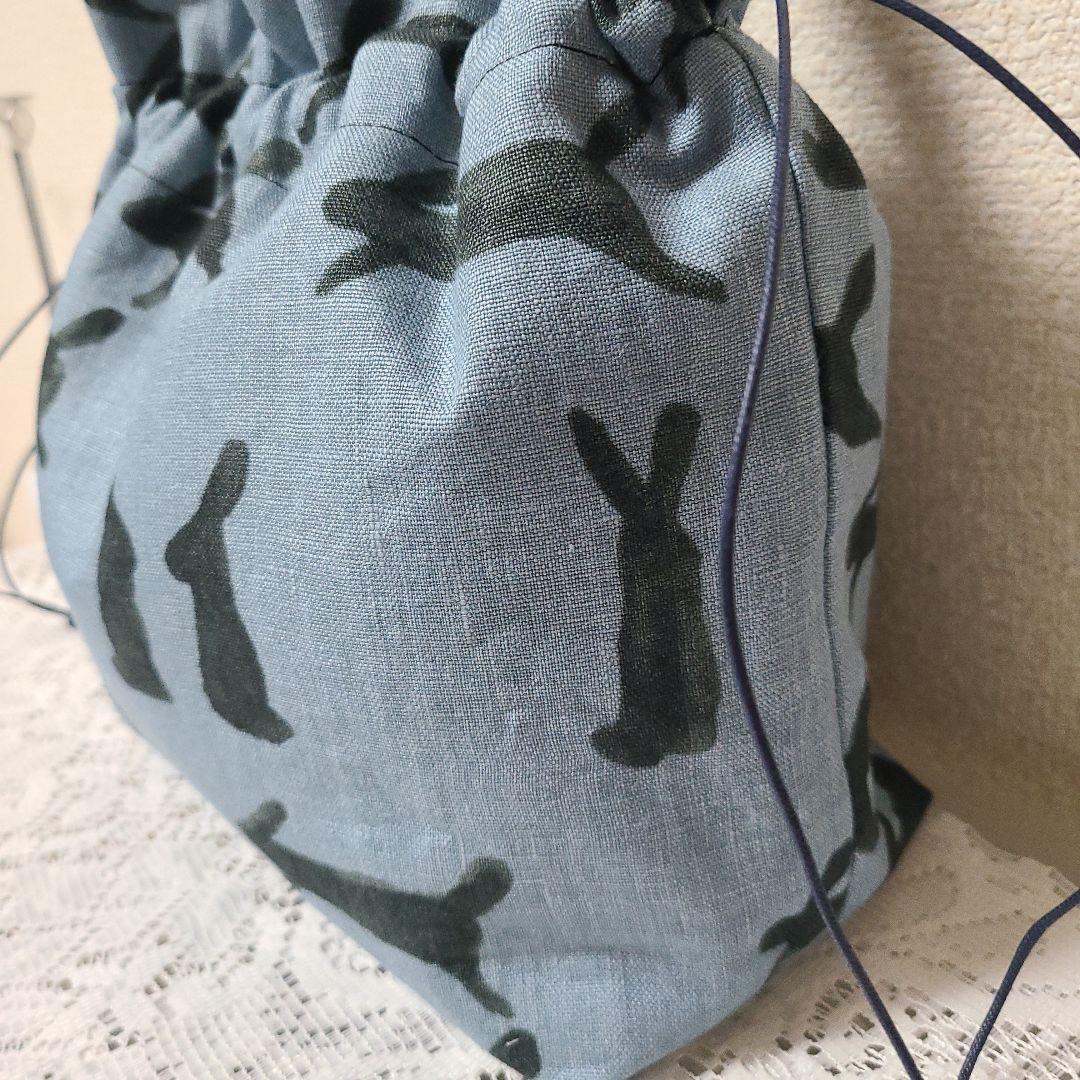 ミナペルホネンハンドメイド巾着トート