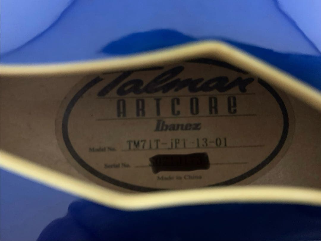 希少! Ibanez TM71T Talman タルマン セミアコ
