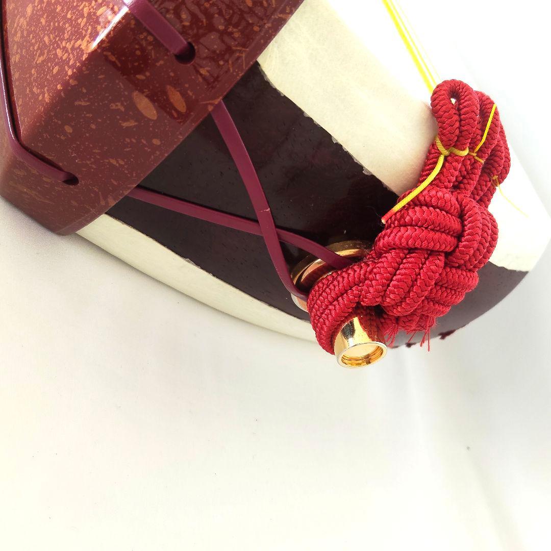 津軽三味線 紅木 丸打ち胴 トチあり 東さわり 仮継ぎ付き