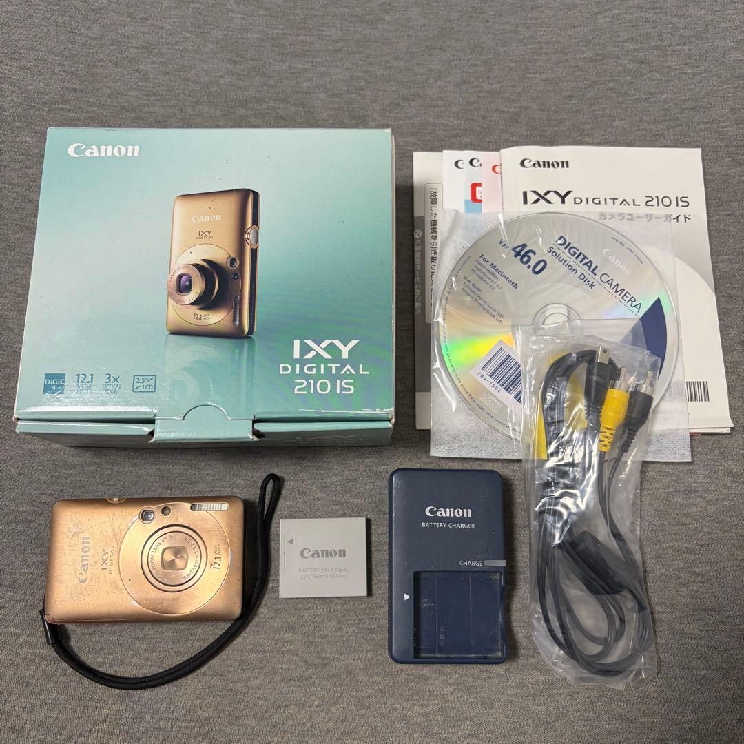 キヤノン IXY DIGITAL 200 IS 箱付き Canon デジカメ