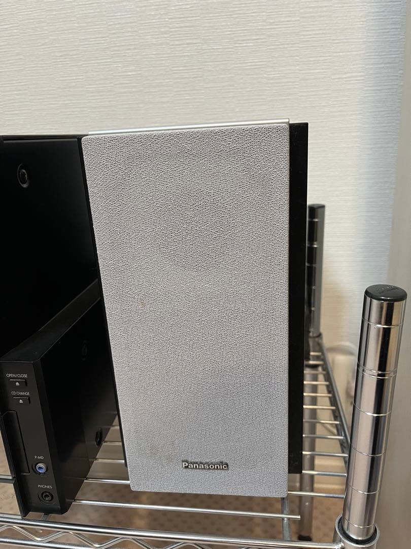 Panasonic SC-PM57MD ミニコンポ CDチェンジャー リモコン付