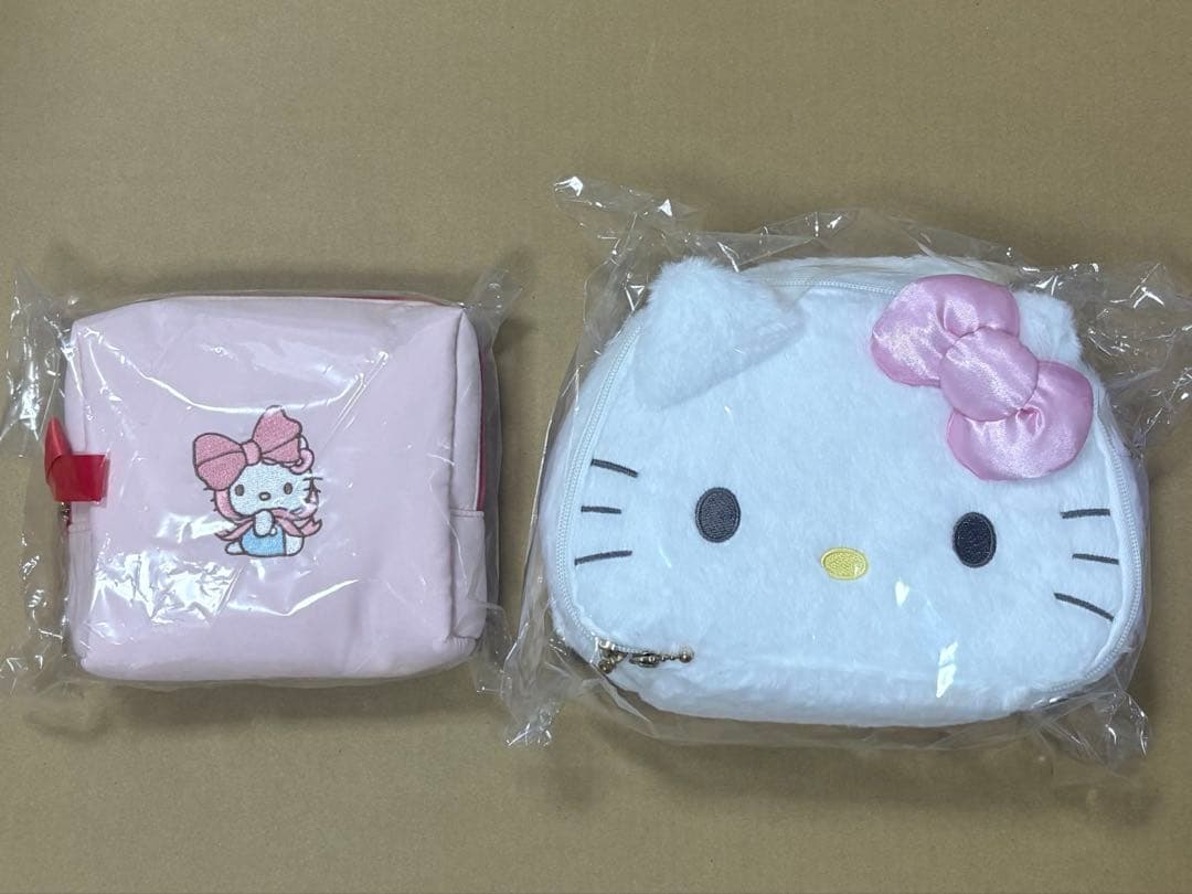 ハローキティ 8点セット ポーチ バニティ ナノ マスコット るろ剣 郵便局