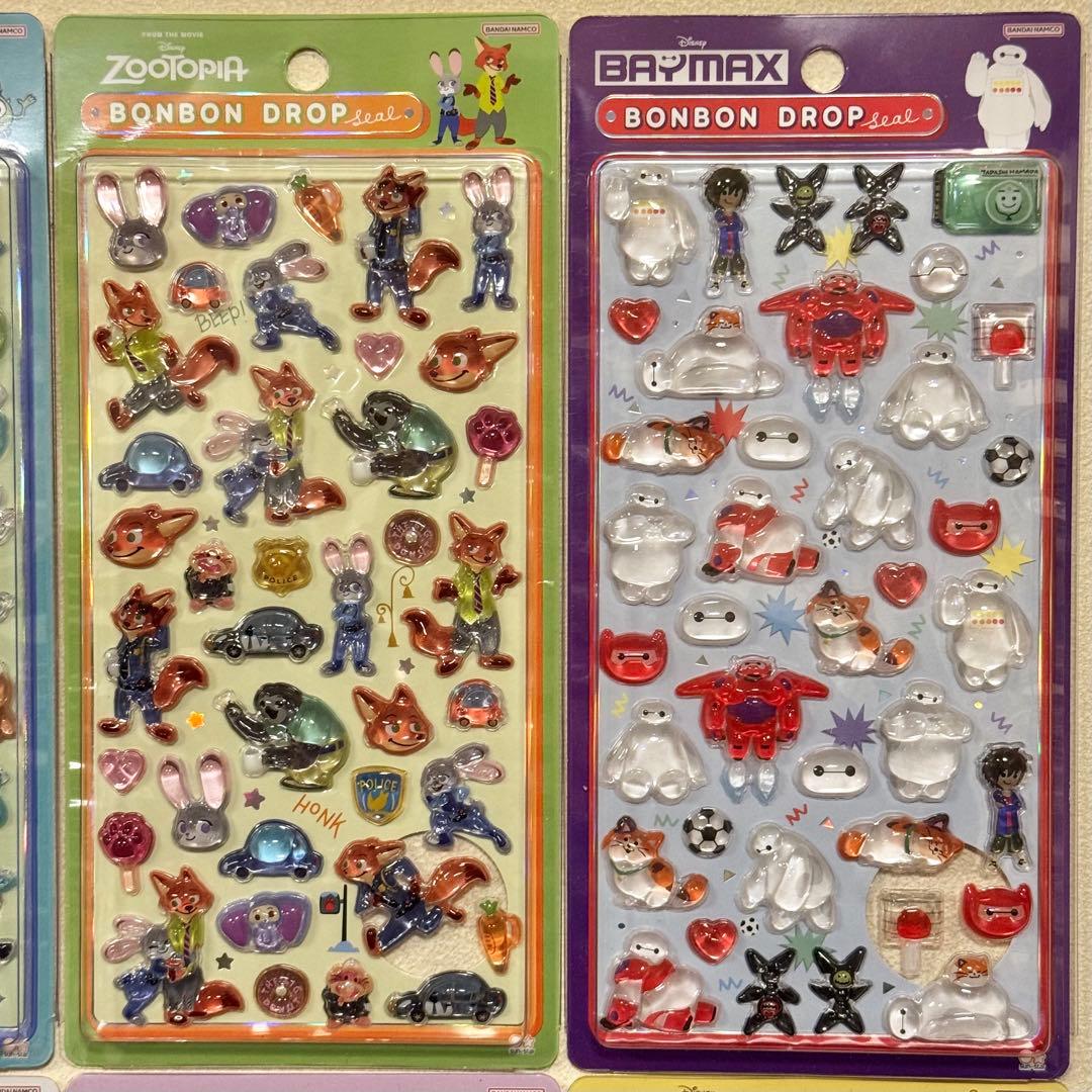 【正規品】ボンボンドロップシール❋ディズニー 第二弾 コンプリートセット②