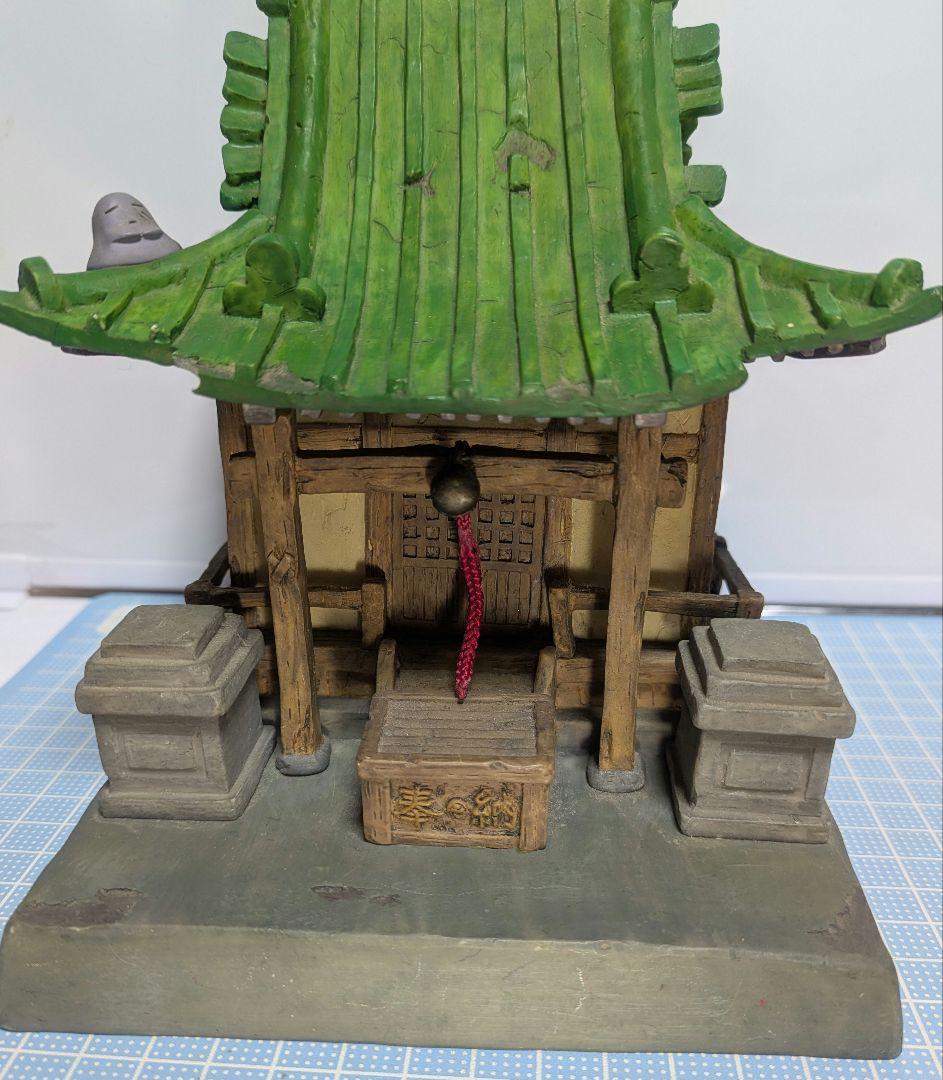 希少！激レア！Cute❣おじゃる丸　満願神社　貯金箱　フィギュア　ジオラマ