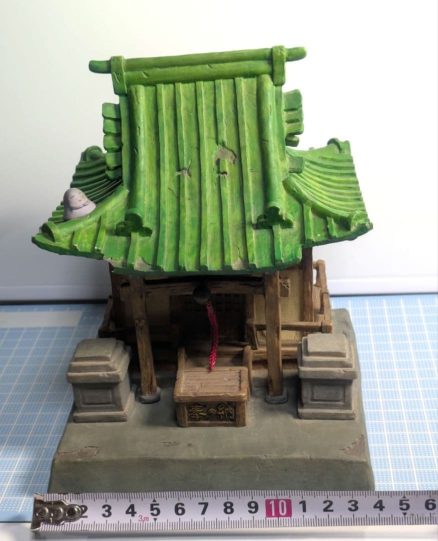 希少！激レア！Cute❣おじゃる丸　満願神社　貯金箱　フィギュア　ジオラマ