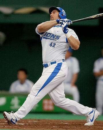 激レア品西武ライオンズ時代カブレラバット