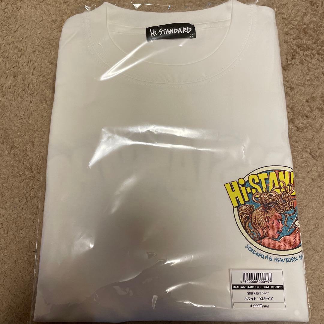 【新品未使用】ハイスタ HiSTANDARD SNBツアーTシャツ XLサイズ