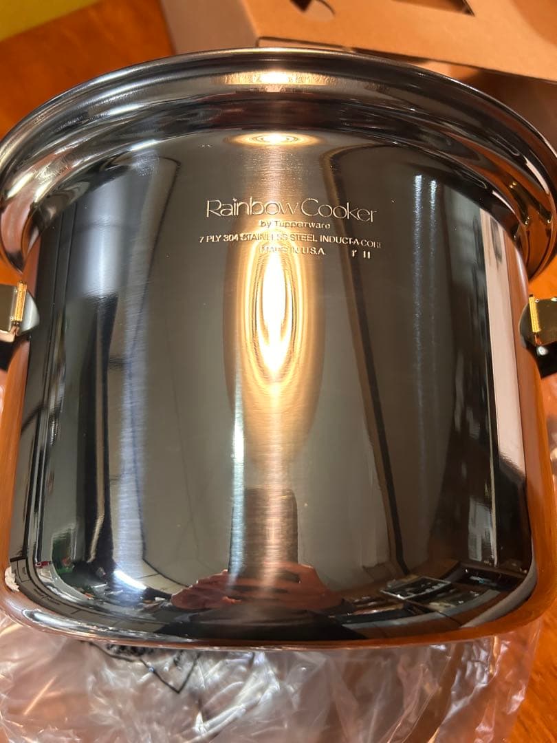 【新品未使用】Tupperware Rainbow Cooker 21cm寸胴鍋