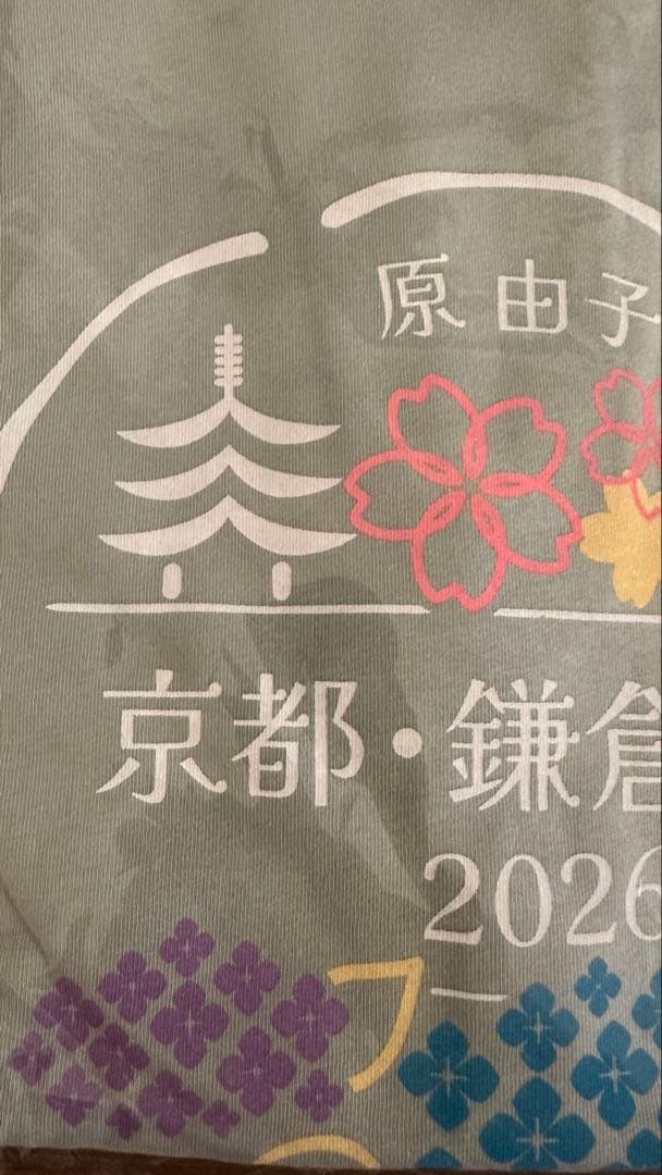 【即日発送 原由子ライブ2026オフィシャルTシャツ(グリーンXLサイズ)】