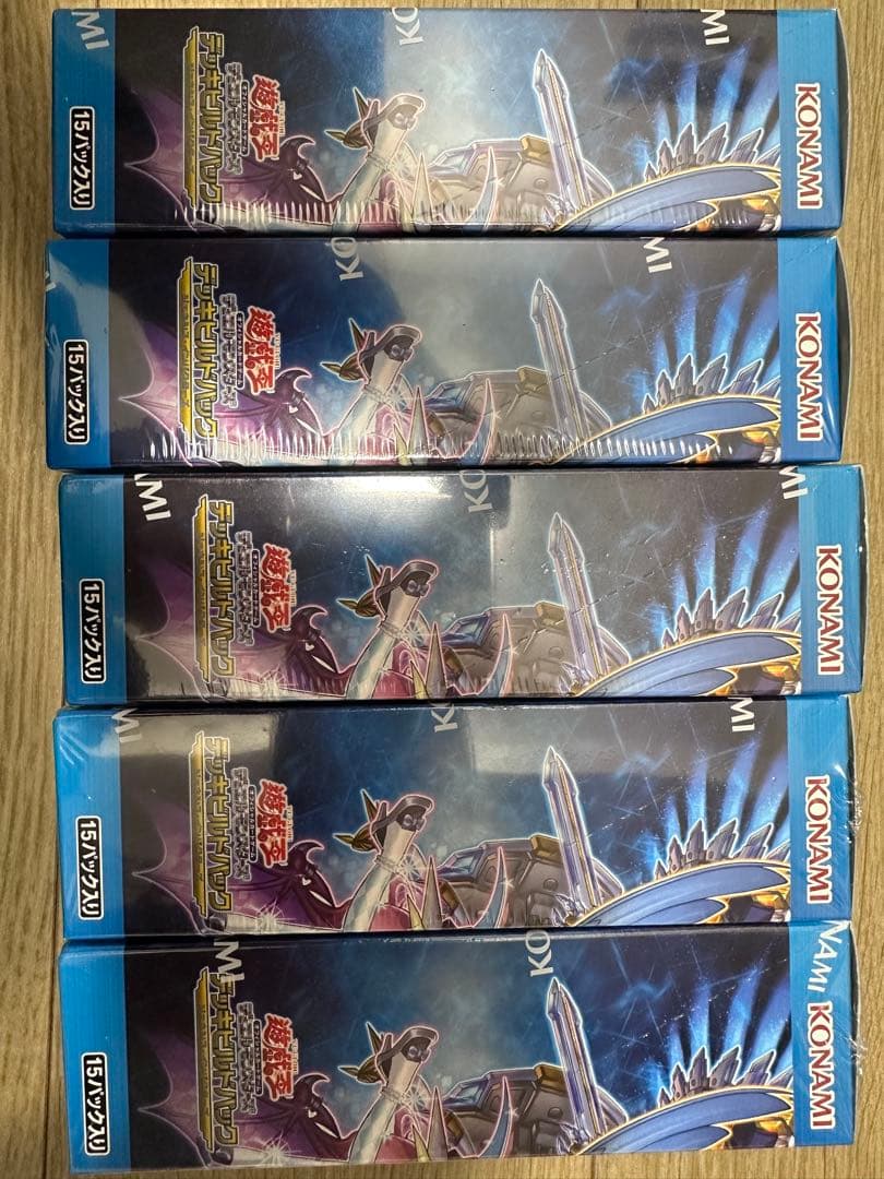 未開封5BOXセット シュリンク付き 遊戯王OCG ジェネシス・インパクターズ