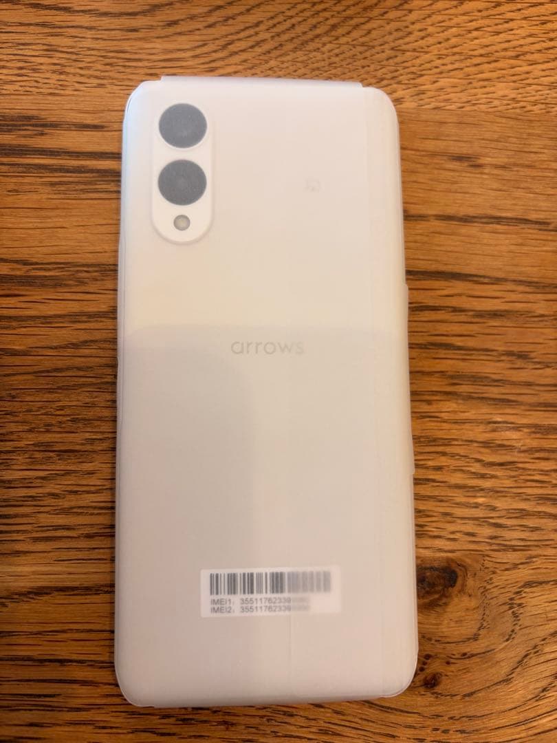 ⭐️新品未使用⭐️arrows We 2 ミストホワイト デュアルカメラ