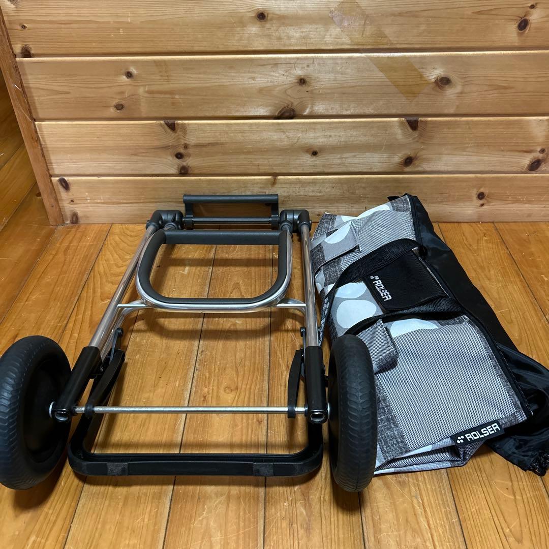 【大容量】ROLSER ショッピングカート キャリーカート 買い物 チェック柄