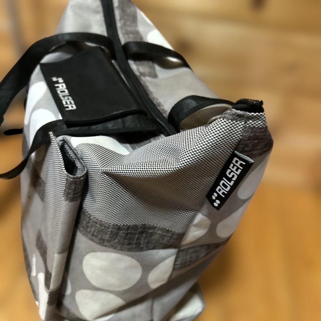 【大容量】ROLSER ショッピングカート キャリーカート 買い物 チェック柄