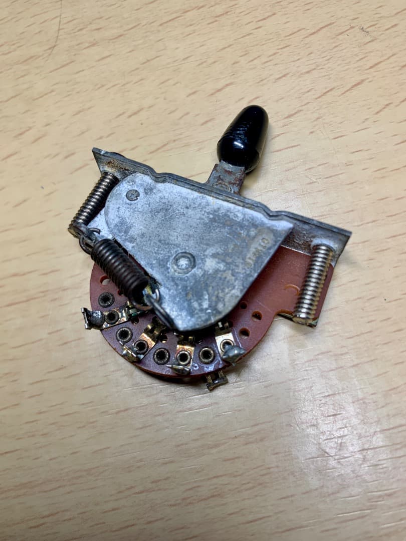1970年代 CRL 5WAY セレクタースイッチ Stratcaster
