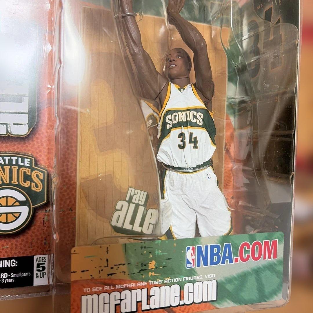 McFARLANE‘S NBA レイアレン　ラヒーム　SONICS