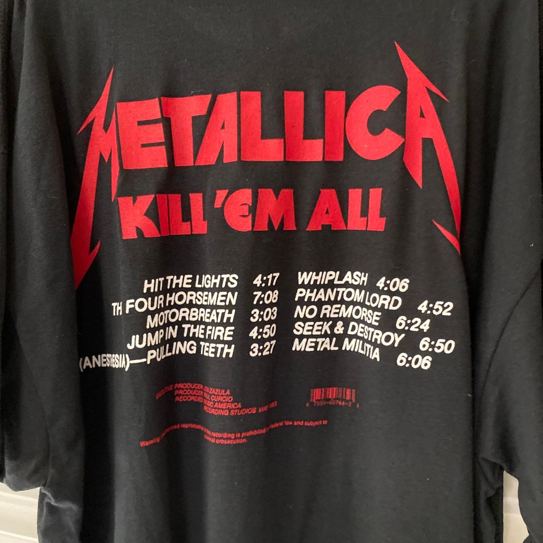 メタリカ・LLICA KILL EM ALL Tシャツ・ xlサイズ