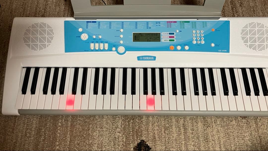 YAMAHA ヤマハ　キーボード　EZ-J220