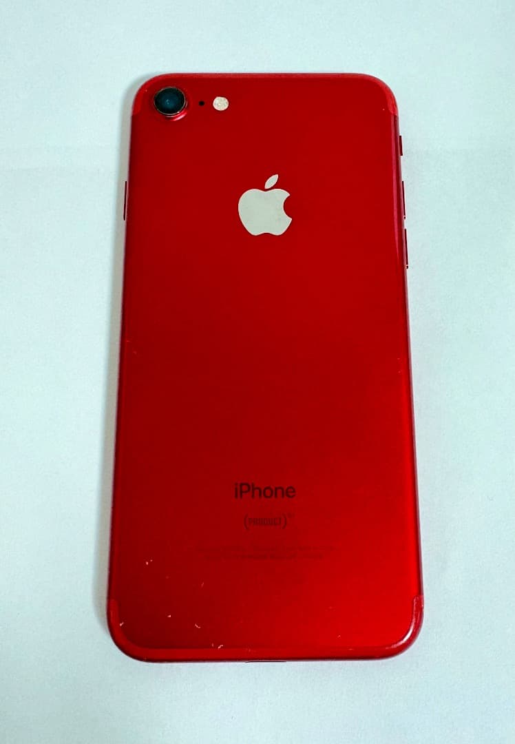 iPhone 7 128GB レッド SIMフリー 動作品　送料無料