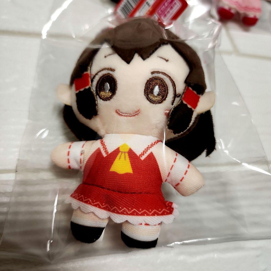 ダイソー 東方プロジェクト ぬいぐるみキーホルダー 全6種類