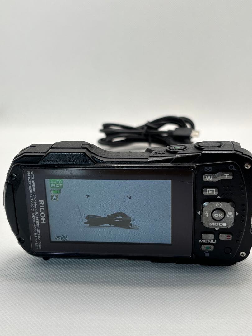 ★jam ★RICOH WG-80 オレンジ★新品ジャケット付き★