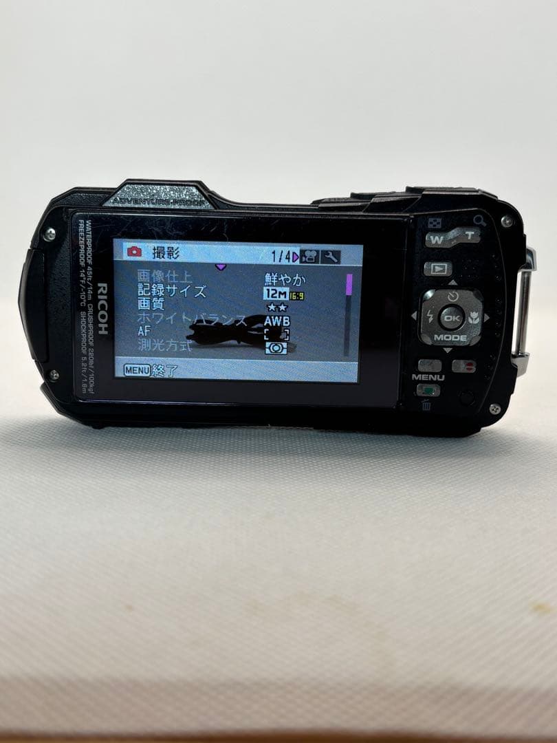 ★jam ★RICOH WG-80 オレンジ★新品ジャケット付き★