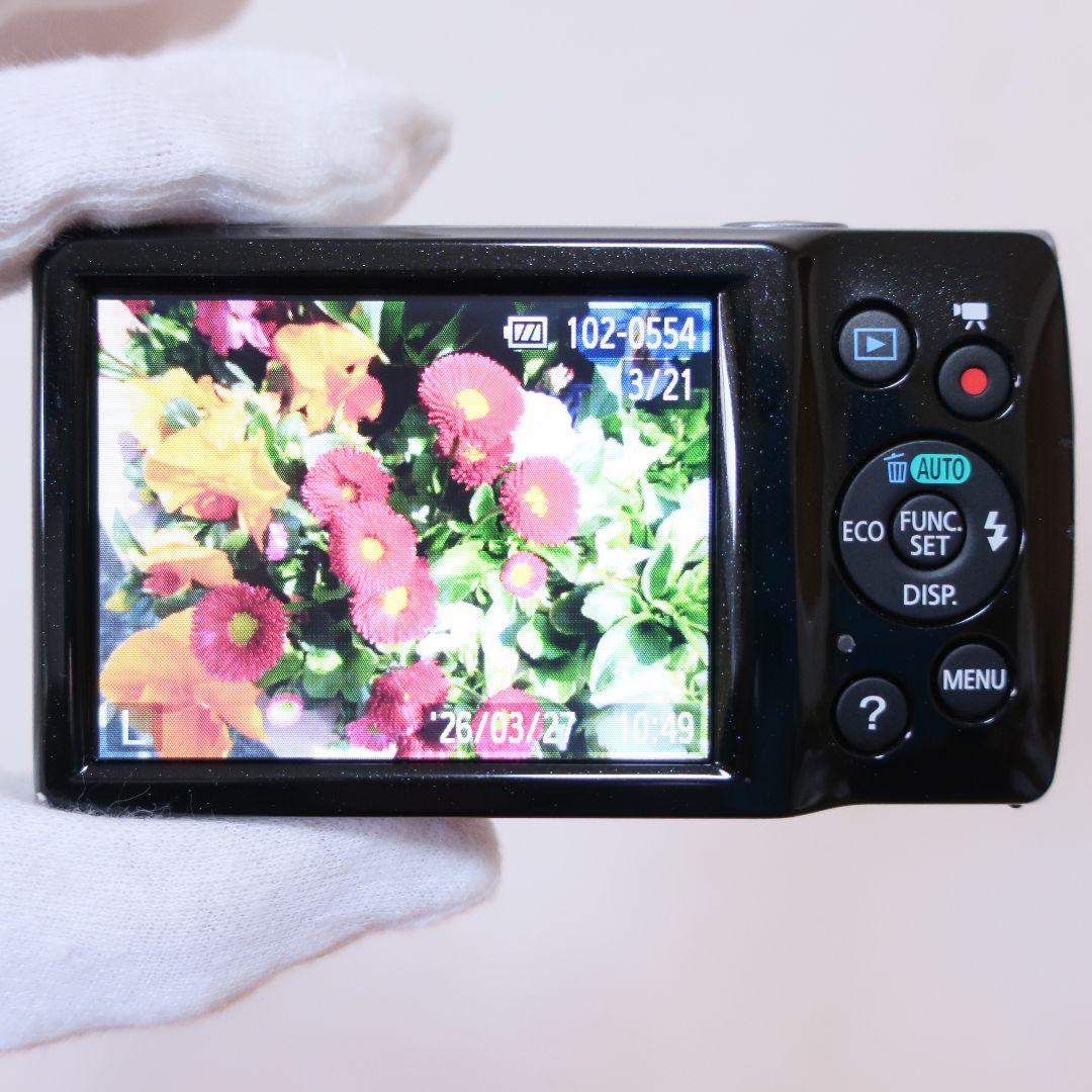 【美品/動作確認済】Canon IXY 120 ブラック オールドコンデジ