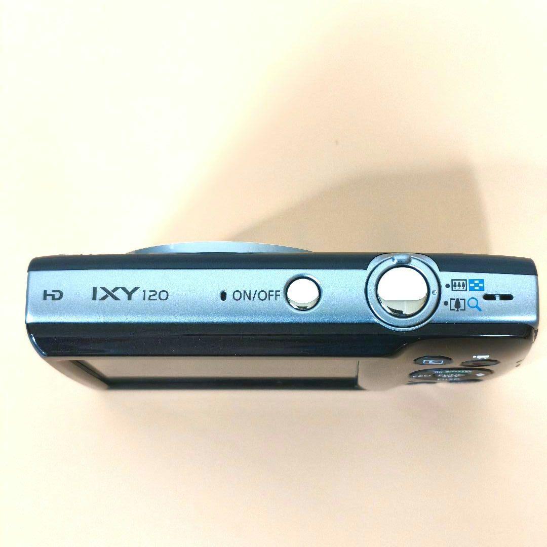【美品/動作確認済】Canon IXY 120 ブラック オールドコンデジ