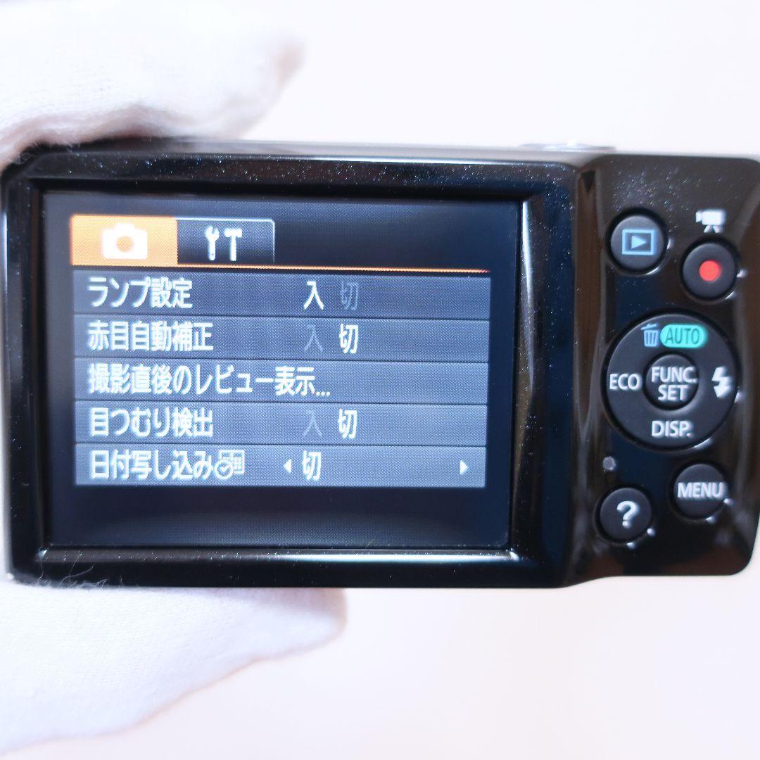 【美品/動作確認済】Canon IXY 120 ブラック オールドコンデジ