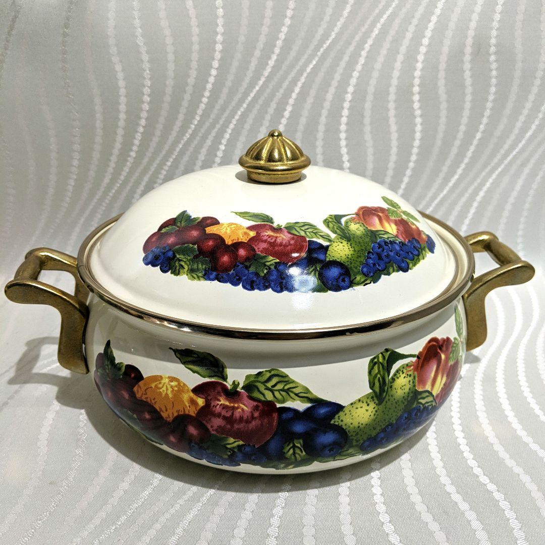 【未使用】ホーローケトル&両手鍋セットLINCOWARE　リンコーウェア