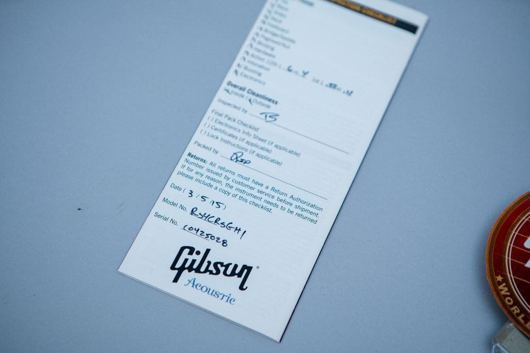 Gibson J-45 Custom アコースティックギター (2015)