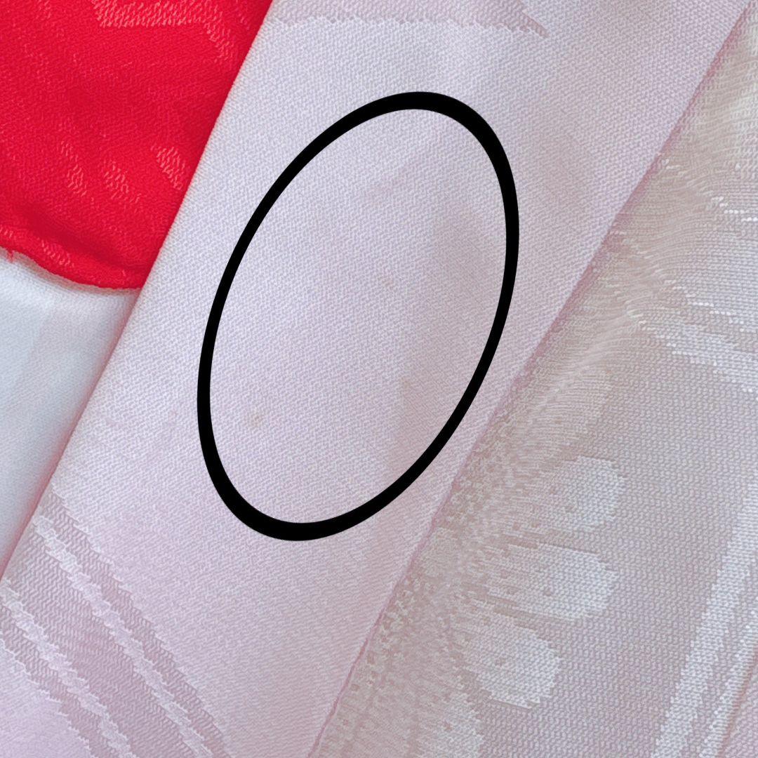 フルセット　七五三　３歳女の子　きもの　被布　長襦袢　小物　ピンク花柄　7045