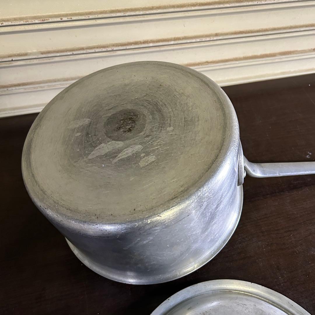 CE255★アルミ製★ 片手鍋 蓋付 直径29㎝ 深型片手鍋 調理小物 311