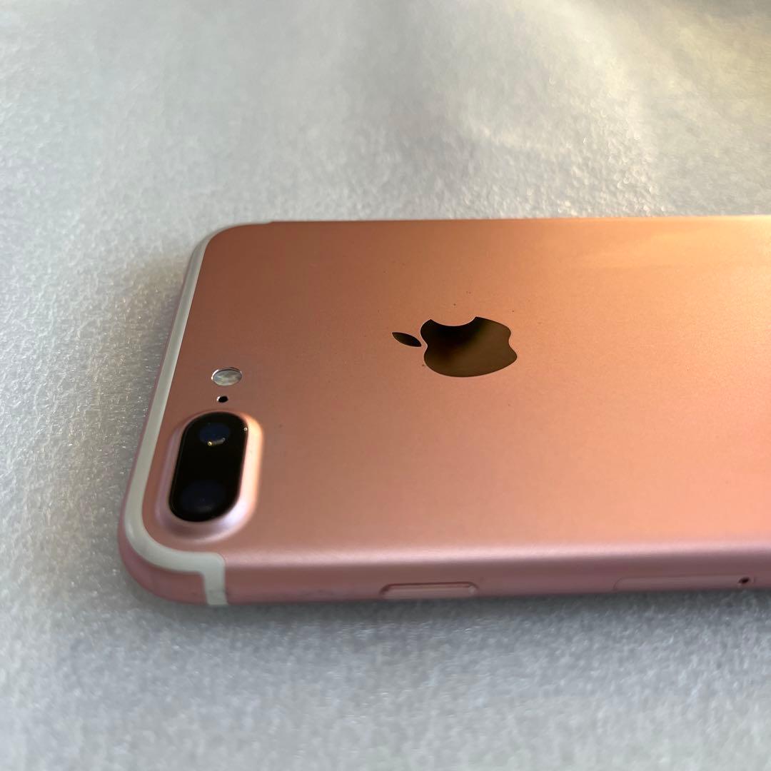 【極美品】iPhone7Plus 256G Rose Gold SIMフリー