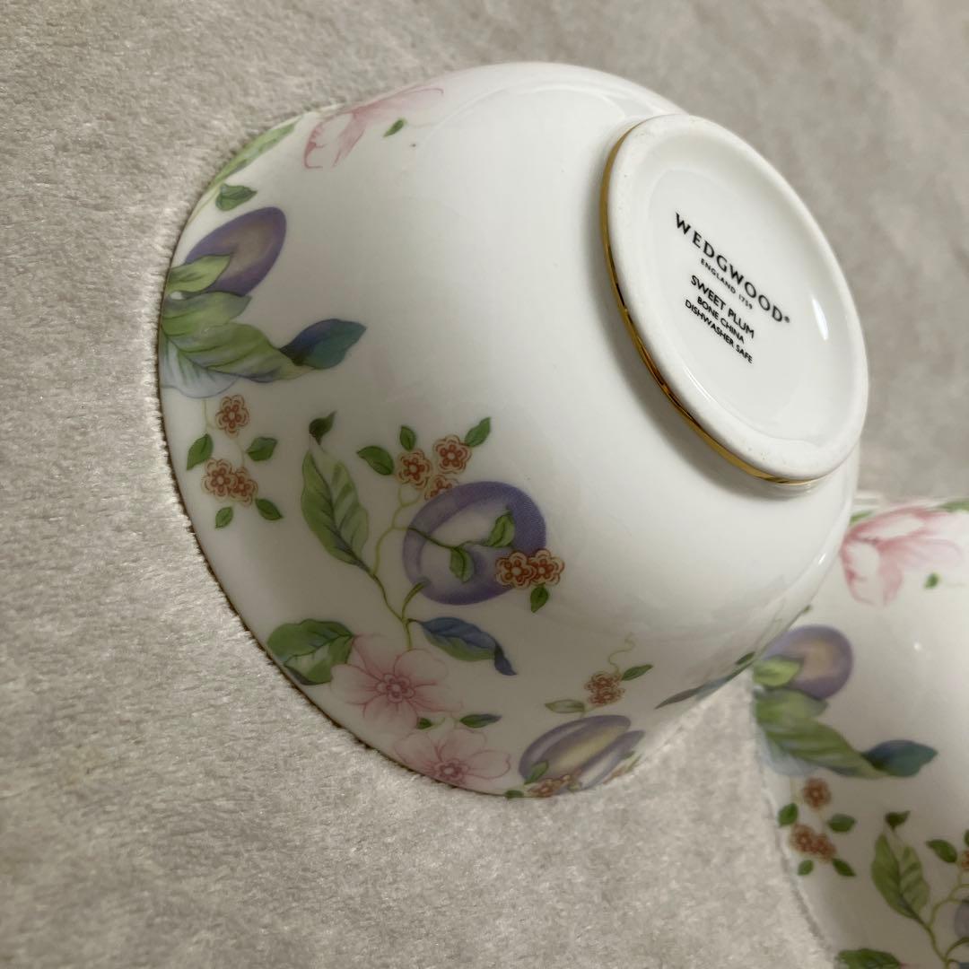 新品✨ウェッジウッド　スイートプラム 　スモールボウル2個セット