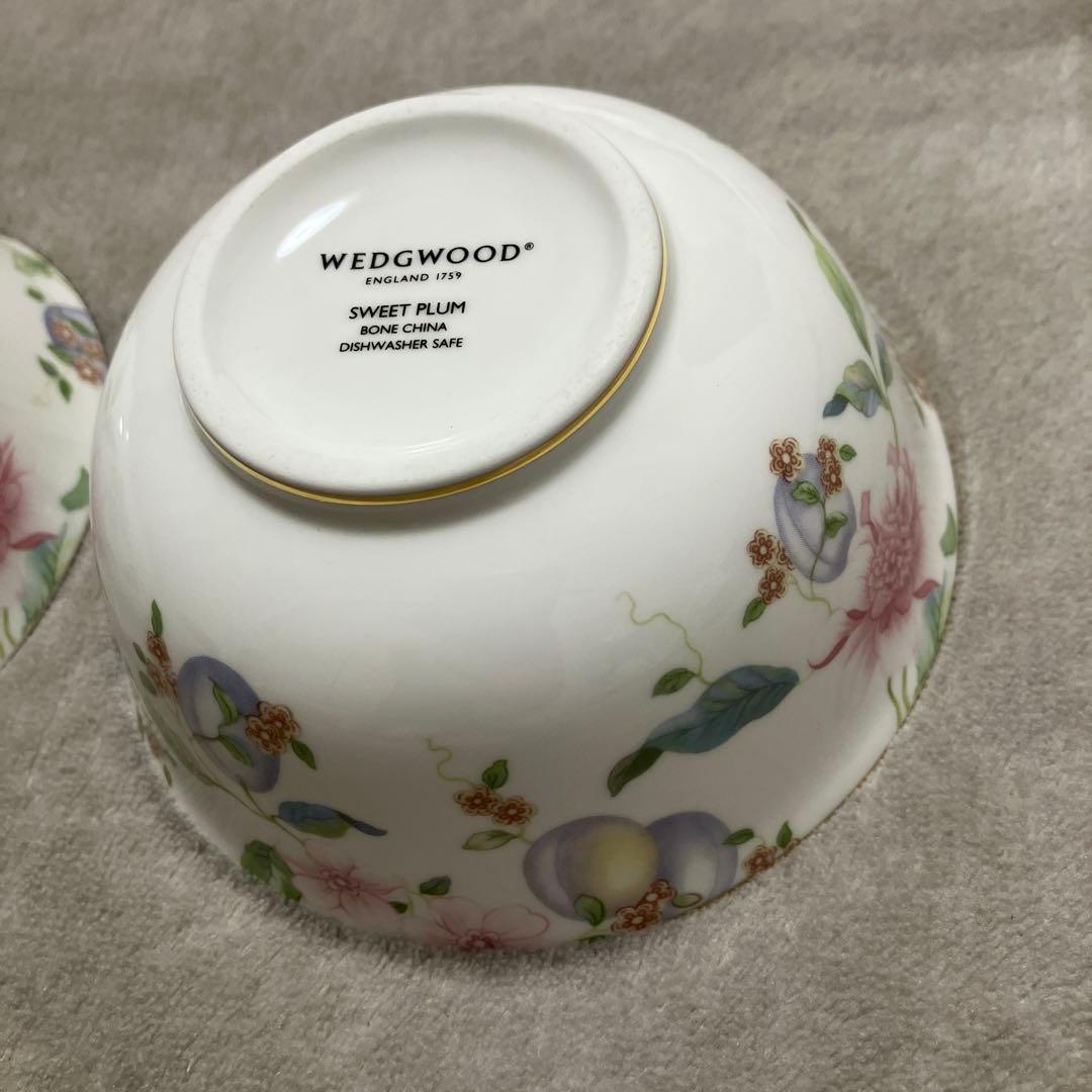 新品✨ウェッジウッド　スイートプラム 　スモールボウル2個セット