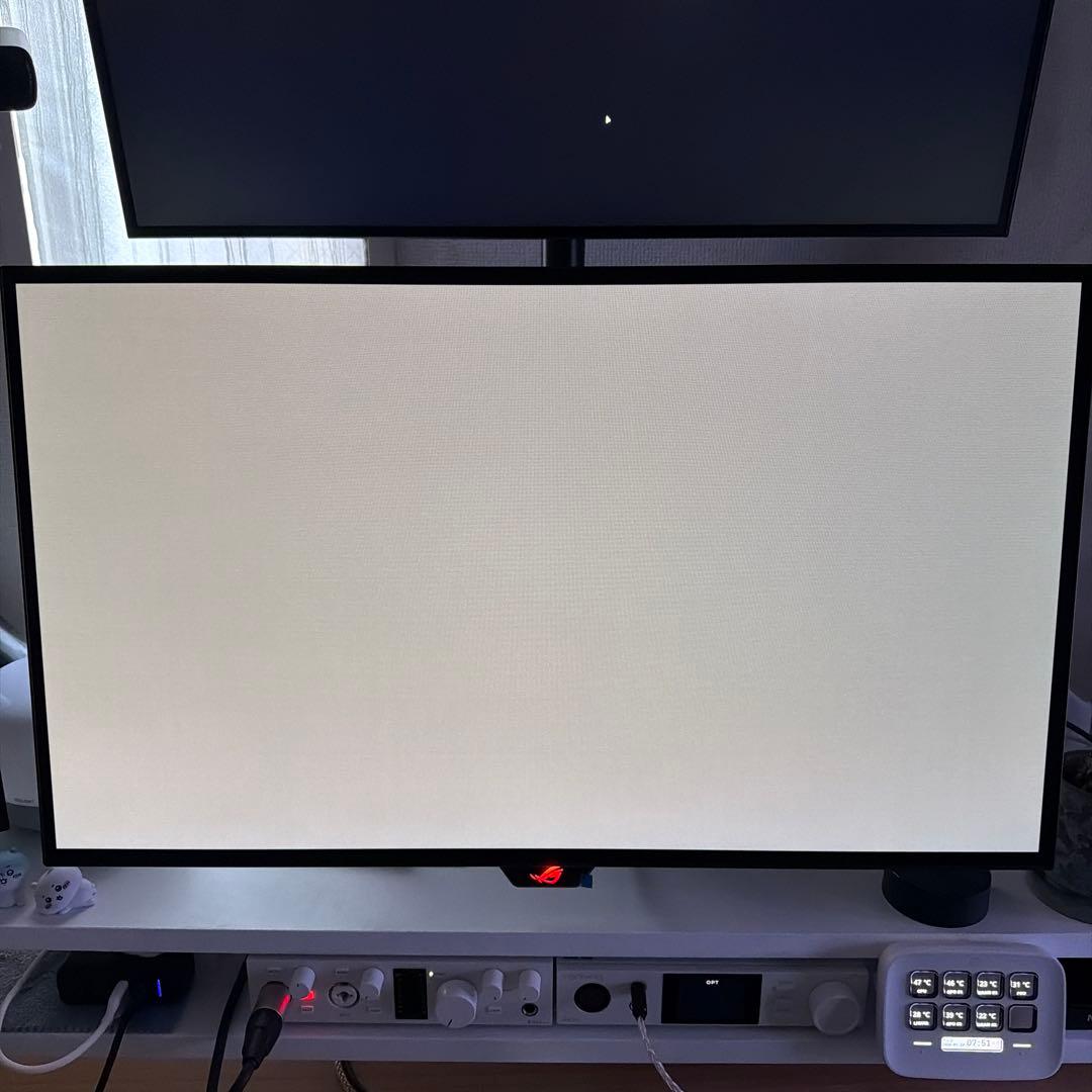 ばりROG SWIFT OLED PG27AQDP 480Hz モニター