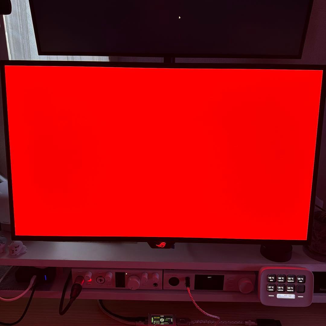 ばりROG SWIFT OLED PG27AQDP 480Hz モニター