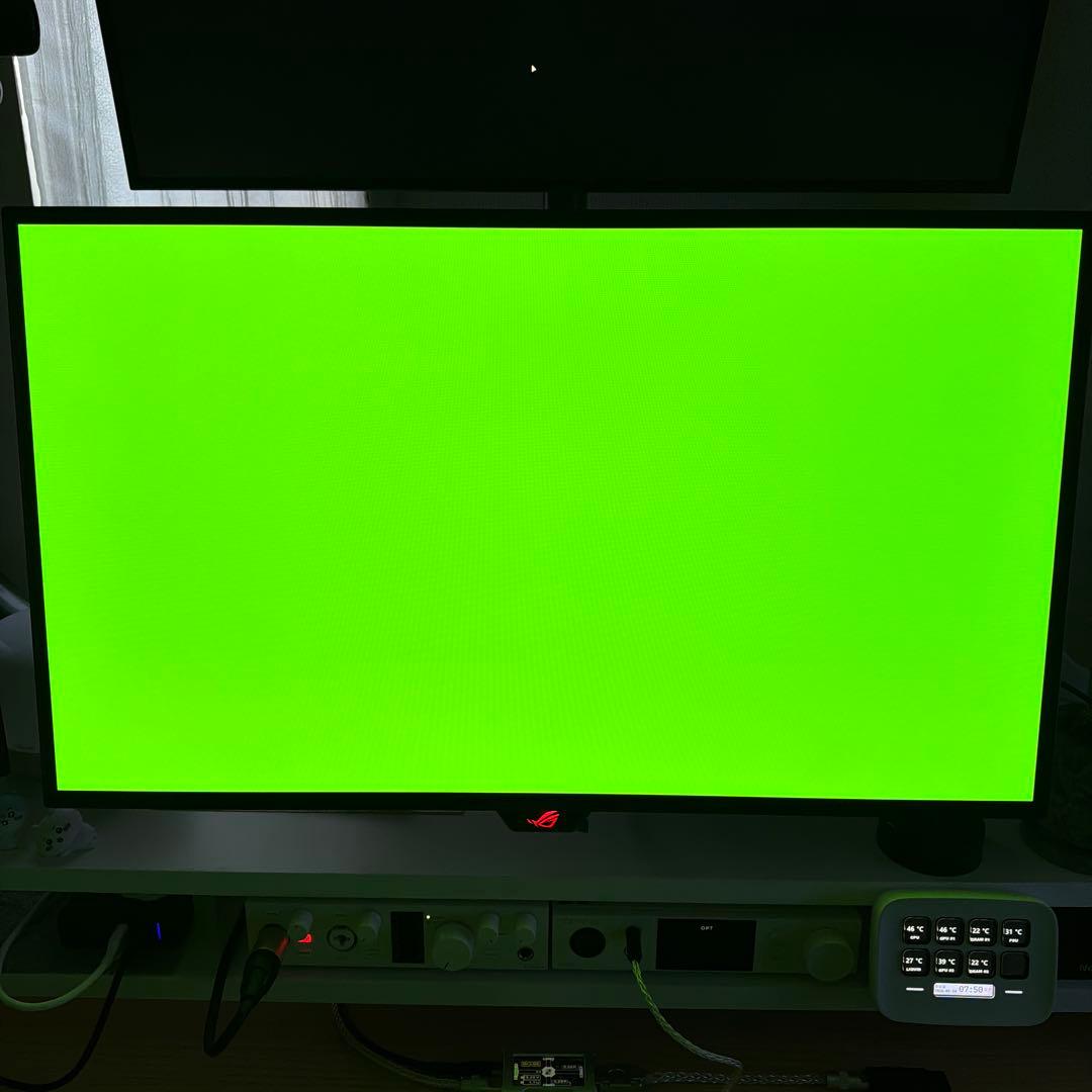 ばりROG SWIFT OLED PG27AQDP 480Hz モニター