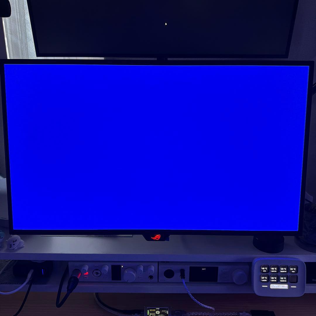 ばりROG SWIFT OLED PG27AQDP 480Hz モニター