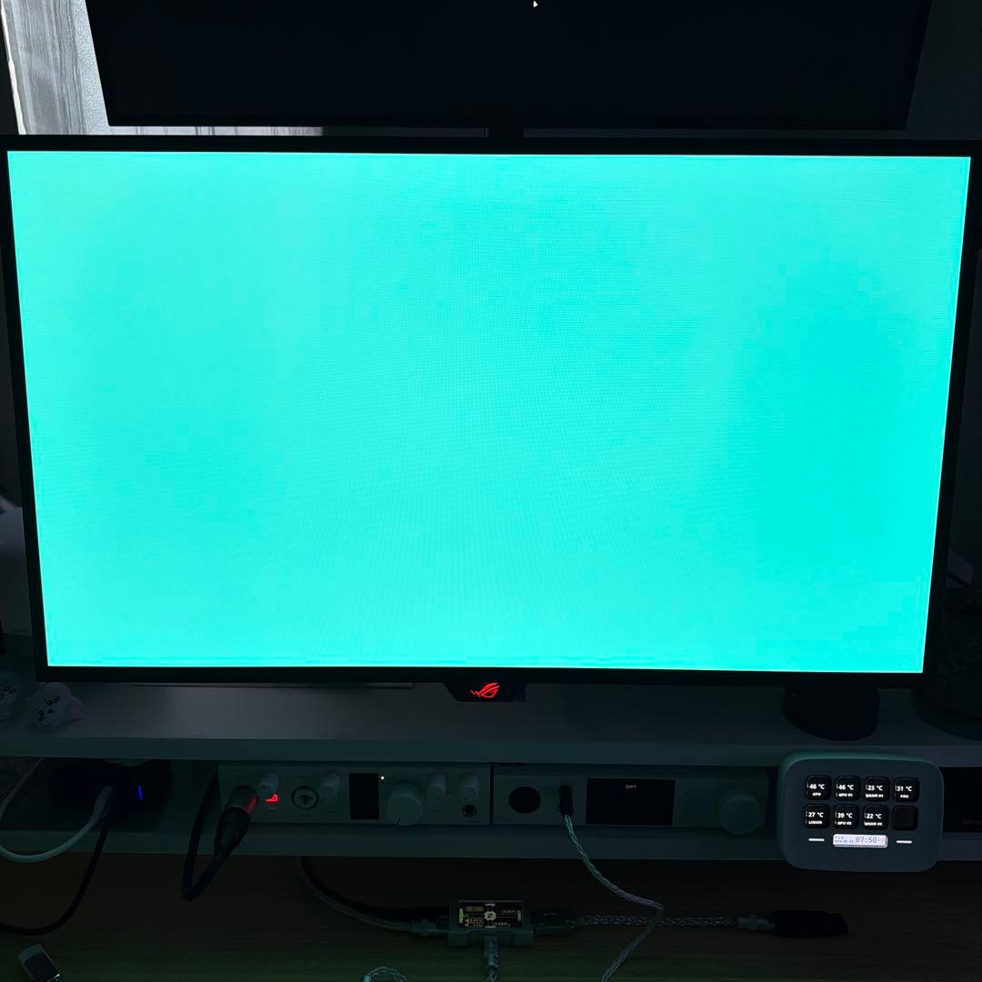 ばりROG SWIFT OLED PG27AQDP 480Hz モニター