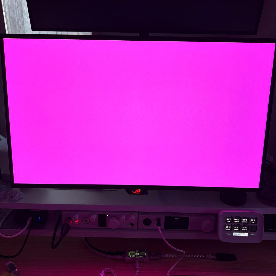 ばりROG SWIFT OLED PG27AQDP 480Hz モニター