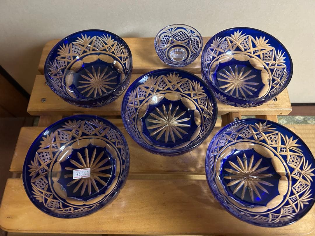ガラス皿　6点セット