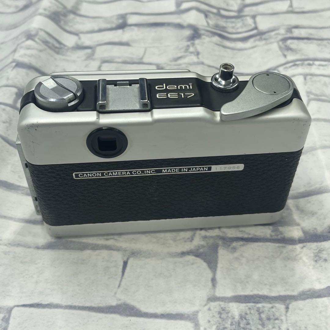 Canon demi EE17 ハーフサイズカメラ 動作確認済み2