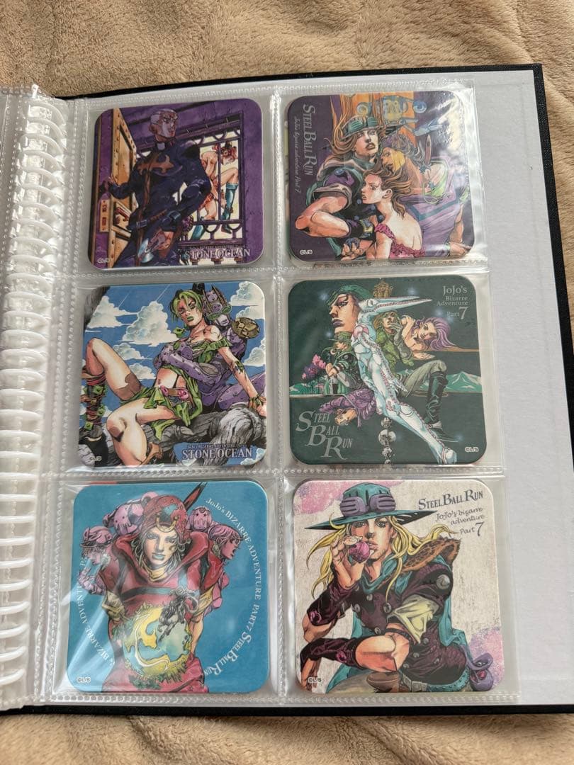 ジョジョ展 アートコースター 全種コンプ BOX封入特典付き